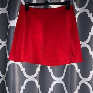 red skirt
